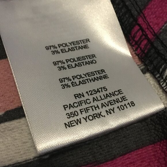 NWT Jones New York Pink Striped Tunic Dress Shirt - Picture 11 of 16